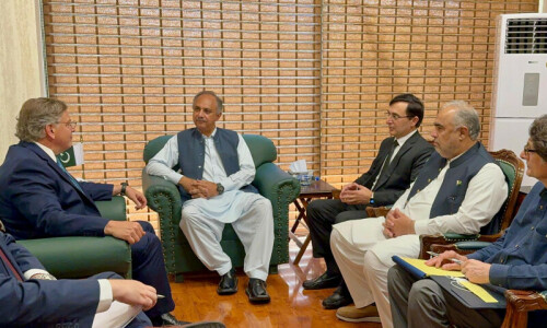 US ambassador Blome affirms support for human rights to opposition leader Omar Ayub US ambassador Blome affirms support for human rights to opposition leader Omar Ayub