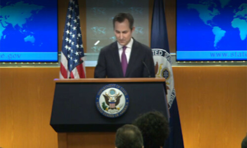 Combating terrorism is a ‘shared interest’ with Pakistan: US Combating terrorism is a ‘shared interest’ with Pakistan: US