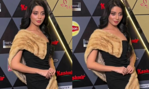 علیزے شاہ کی منفرد انداز میں کیٹ واک کرنے کی ویڈیو وائرل