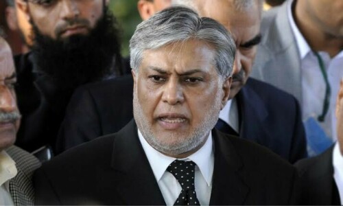 Notices issued on plea against deputy PM Dar’s appointment Notices issued on plea against deputy PM Dar’s appointment
