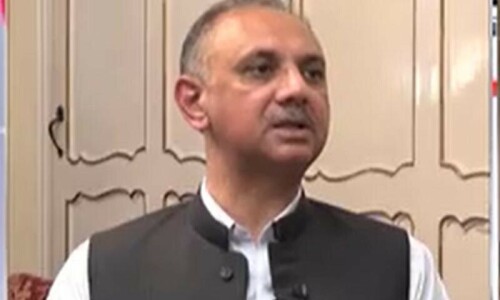 PTI’s Omar Ayub hinges talks with return of ‘stolen seats’, quashing Imran’s cases PTI’s Omar Ayub hinges talks with return of ‘stolen seats’, quashing Imran’s cases