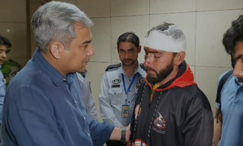 Special flight with 1st batch of Pakistani students from Bishkek lands at Lahore airport Special flight with 1st batch of Pakistani students from Bishkek lands at Lahore airport