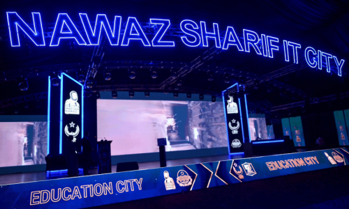 Punjab CM Maryam lays foundation of IT City Punjab CM Maryam lays foundation of IT City