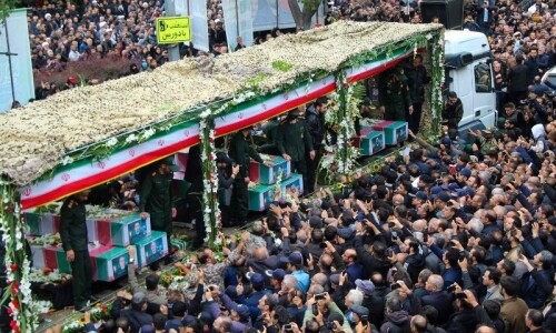 Iranians pay last respects to late president Raisi killed in helicopter crash Iranians pay last respects to late president Raisi killed in helicopter crash