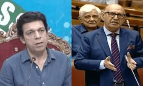 Senators Faisal Vawda, Irfan Siddiqui use privilege to &lsquo;attack&rsquo; judiciary