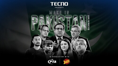 TECNO presents &lsquo;Make in Pakistan&rsquo; documentary highlighting the journey of Pakistan&rsquo;s mobile industry