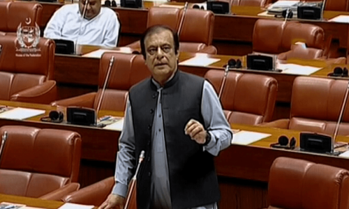 ‘Happening under your watch’: PTI’s Shibli lashes out at treasury benches for actions against party ‘Happening under your watch’: PTI’s Shibli lashes out at treasury benches for actions against party