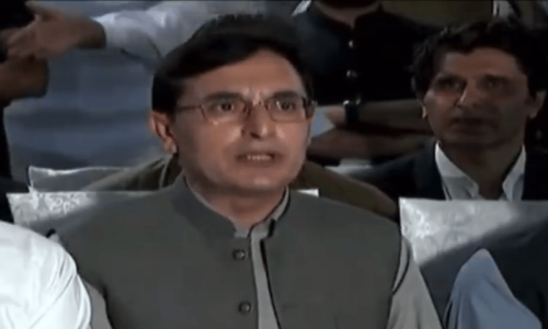 Livid over office demolition, PTI predicts ‘system collapse’ Livid over office demolition, PTI predicts ‘system collapse’