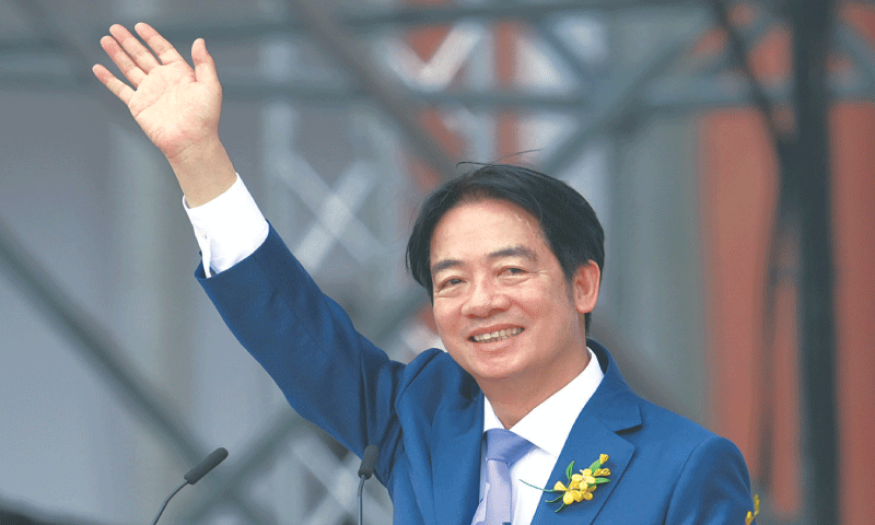 Taiwan&rsquo;s president says wants to work with China
