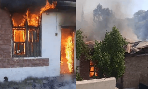 No loss of life as students rescued from fire at girls&rsquo; school in KP&rsquo;s Haripur