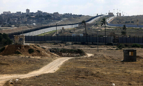 Israel claims control of corridor along Egyptian border Israel claims control of corridor along Egyptian border