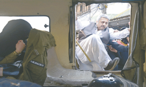 Over a dozen rounded up as PTI marks May 9 in Rawalpindi