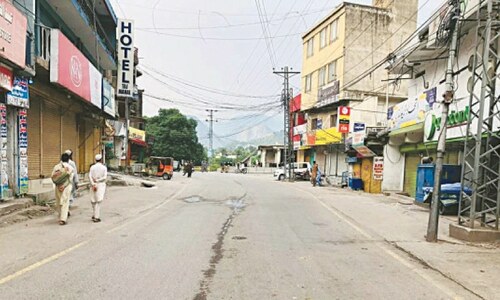Muzaffarabad grinds to halt as police, protesters clash