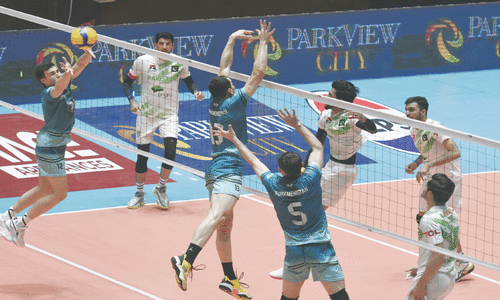 Pakistan rout Turkmenistan to clinch Central Asian Volleyball title Pakistan rout Turkmenistan to clinch Central Asian Volleyball title