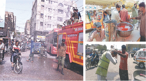 Mercury crosses 45&deg;C in 14 Sindh cities