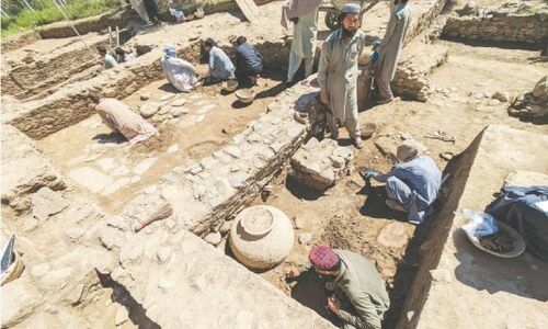 Ancient food storage system found in Swat
