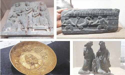 Historic Gandhara exhibition returns to Pakistan after one year Historic Gandhara exhibition returns to Pakistan after one year