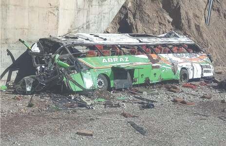 28 dead as bus falls into Washuk ravine