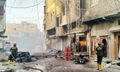 Day of mourning observed in Paretabad as cylinder blast death toll reaches nine