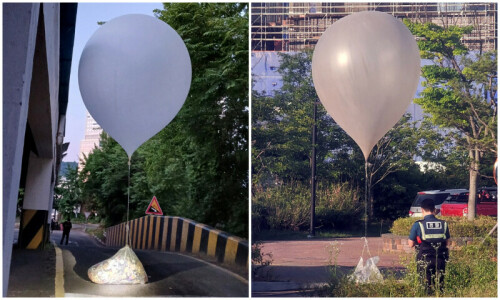North Korea vows to stop trash balloons after sending hundreds over border