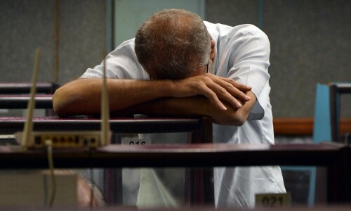 Business confidence improves, but remains negative