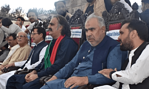 CM Gandapur dares Centre to levy new taxes on KP CM Gandapur dares Centre to levy new taxes on KP