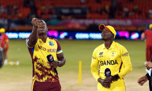 T20 World Cup: Five-wicket Akeal Hosein shines as Windies thrash record-low Uganda T20 World Cup: Five-wicket Akeal Hosein shines as Windies thrash record-low Uganda