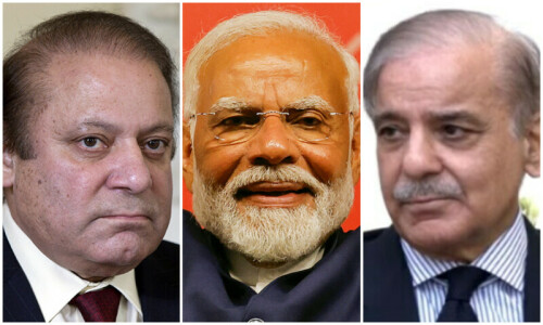PM Modi responds in kind to Sharif brothers&rsquo; felicitations on Indian election success