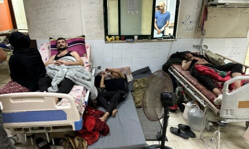 Gaza’s hospitals overwhelmed by injured from Israel’s military aggression Gaza’s hospitals overwhelmed by injured from Israel’s military aggression