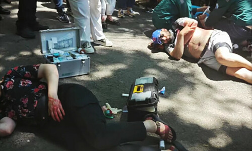 4 US instructors wounded in China stabbing attack