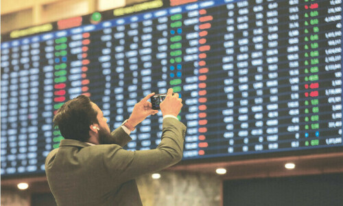 Bulls rampant at PSX as shares gain 2,700 points in intraday trade a day after budget