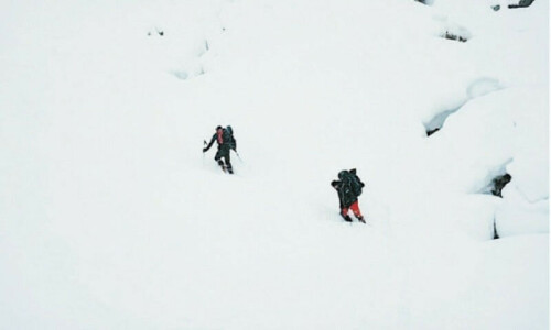 Ground operation to reach missing climbers in Shigar Valley begins Ground operation to reach missing climbers in Shigar Valley begins