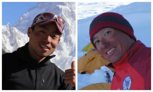 Body of one of two missing Japanese climbers found at Spantik peak Body of one of two missing Japanese climbers found at Spantik peak