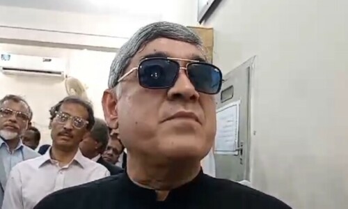 SHC chief justice says no attempt made to pressure him SHC chief justice says no attempt made to pressure him