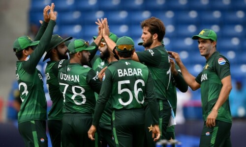 Pakistan end T20 World Cup campaign with three-wicket win over Ireland Pakistan end T20 World Cup campaign with three-wicket win over Ireland