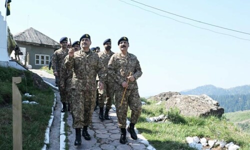 COAS celebrates Eidul Azha with troops stationed at LoC