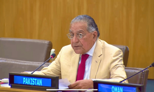 At UN, Pakistan calls for ‘concerted campaign’ to recover arms from terrorist groups like TTP At UN, Pakistan calls for ‘concerted campaign’ to recover arms from terrorist groups like TTP