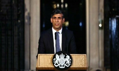 UK&rsquo;s first non-white PM to go down in history as a symbol of failure: poll