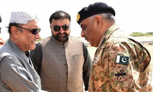 President Zardari for raising law enforcement capacity to counter terrorism