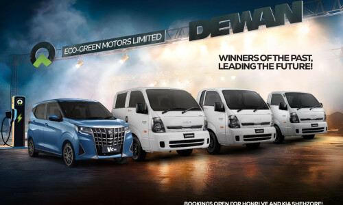 Yousuf Dewan Companies revives Shehzore and launches electric car Honri VE in Pakistan Yousuf Dewan Companies revives Shehzore and launches electric car Honri VE in Pakistan