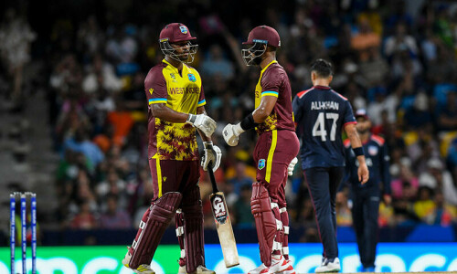 Shai Hope&rsquo;s 82 fires West Indies to big T20 World Cup win over US