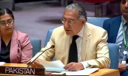 Pakistan calls on UN for active decision against terrorism in Afghanistan