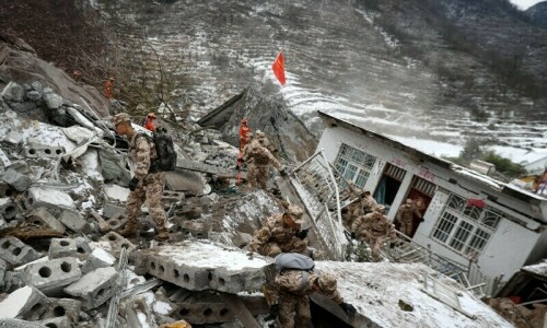 Landslide kills eight in China after heavy rainfall Landslide kills eight in China after heavy rainfall