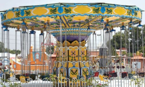 19 kids injured as ride collapses in play area in Khushab