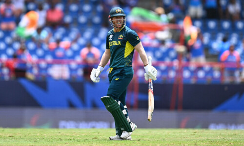Polarising Warner bows out with Australia World Cup exit Polarising Warner bows out with Australia World Cup exit