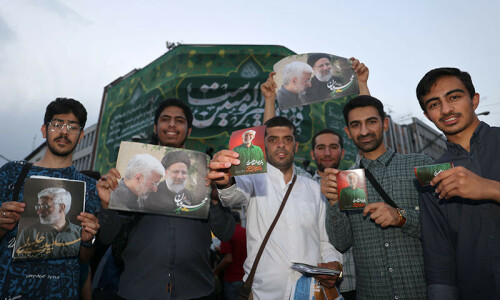 Iran to pick new president at turbulent time
