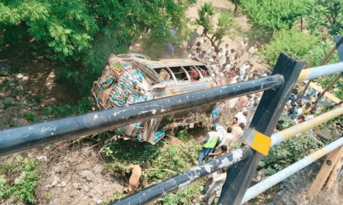 1 child dead, 41 injured after school bus plunges into ditch in Swat 1 child dead, 41 injured after school bus plunges into ditch in Swat
