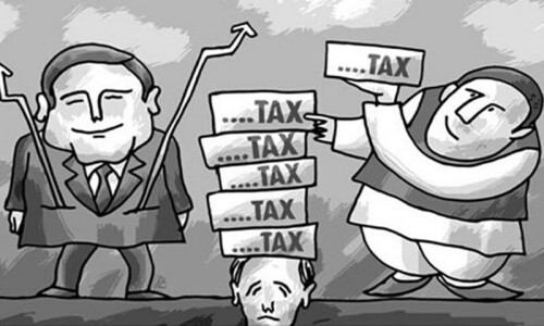 Shifting tax burden to public