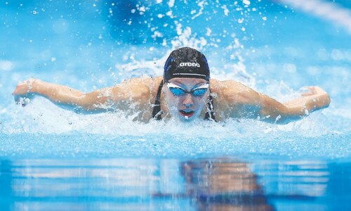 Ledecky punches ticket to Paris Games, Walsh sets world record in Indy