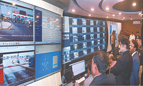 Surveillance system launched for facial, number plate recognition at Sindh toll plazas